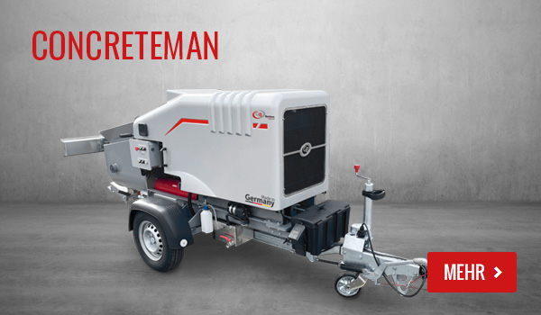 CONCRETEMAN – kompakte Betonpumpe