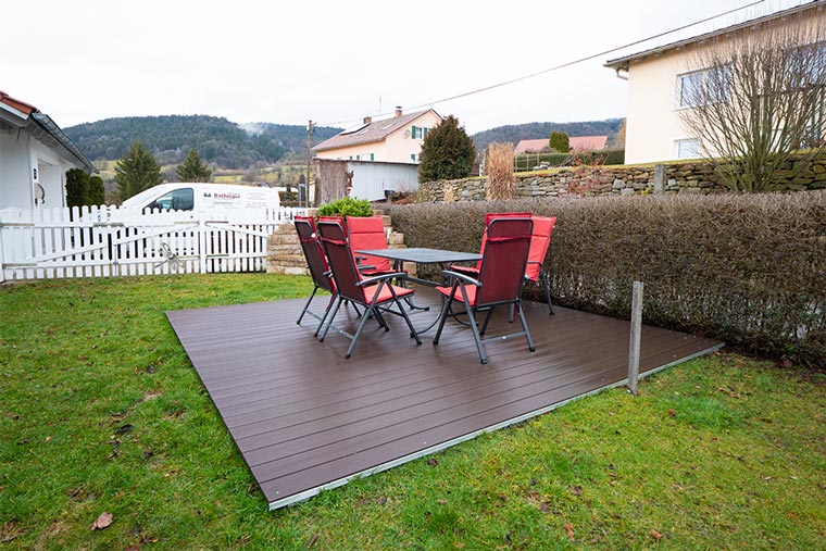 Wooden Deck Terrace