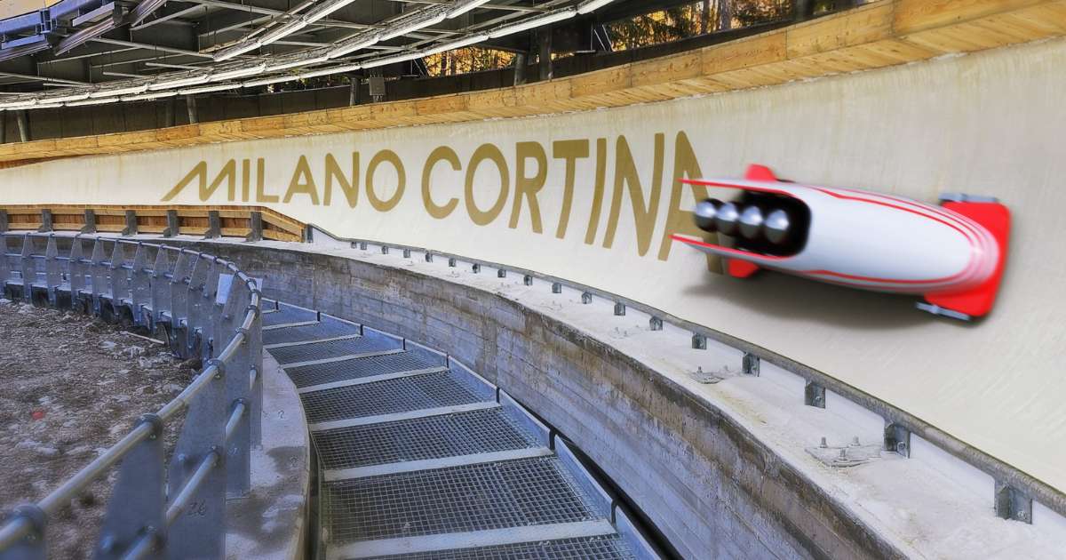 Bobbahn Olympische Spiele Milano Cortina 2026