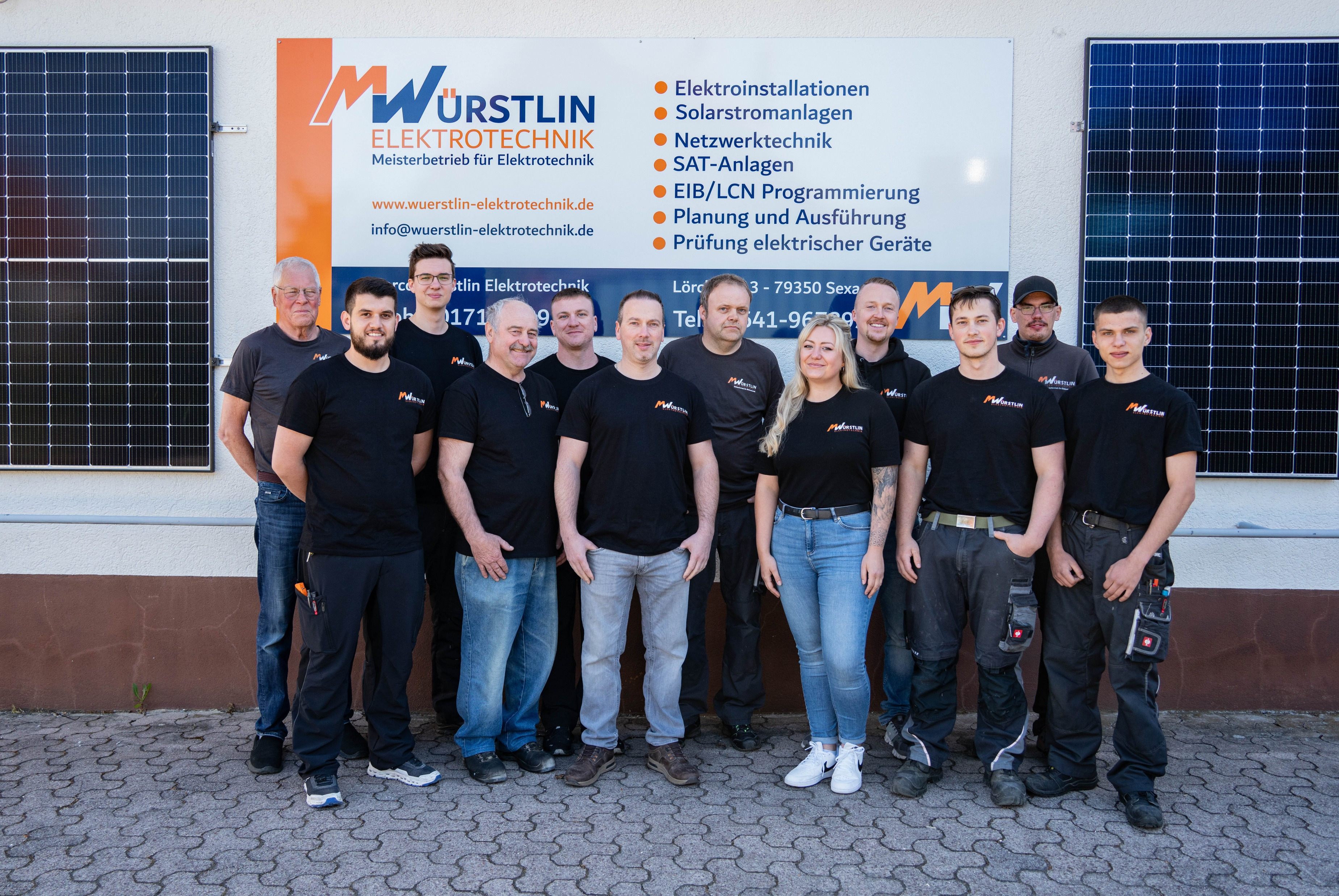 Team der Marco Würstlin Elektrotechnik GmbH