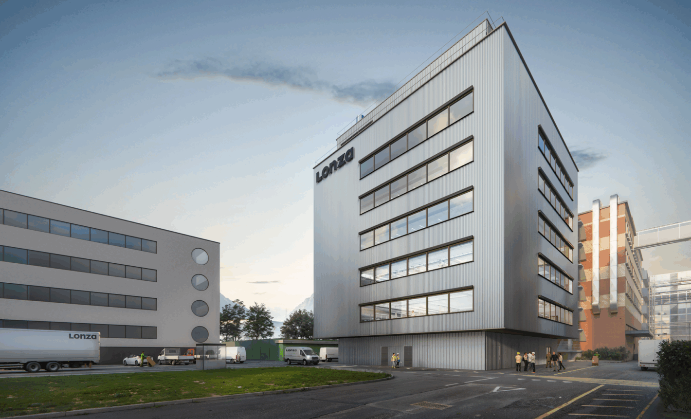 Janus laboratory building, Lonza AG in Visp