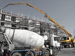 Betonpumpeneinsatz