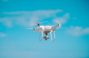 Solar park inspection with drones