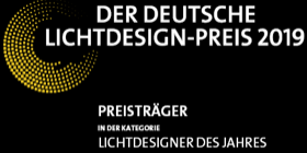 Prämiert als Lichtdesigner des Jahres 2019