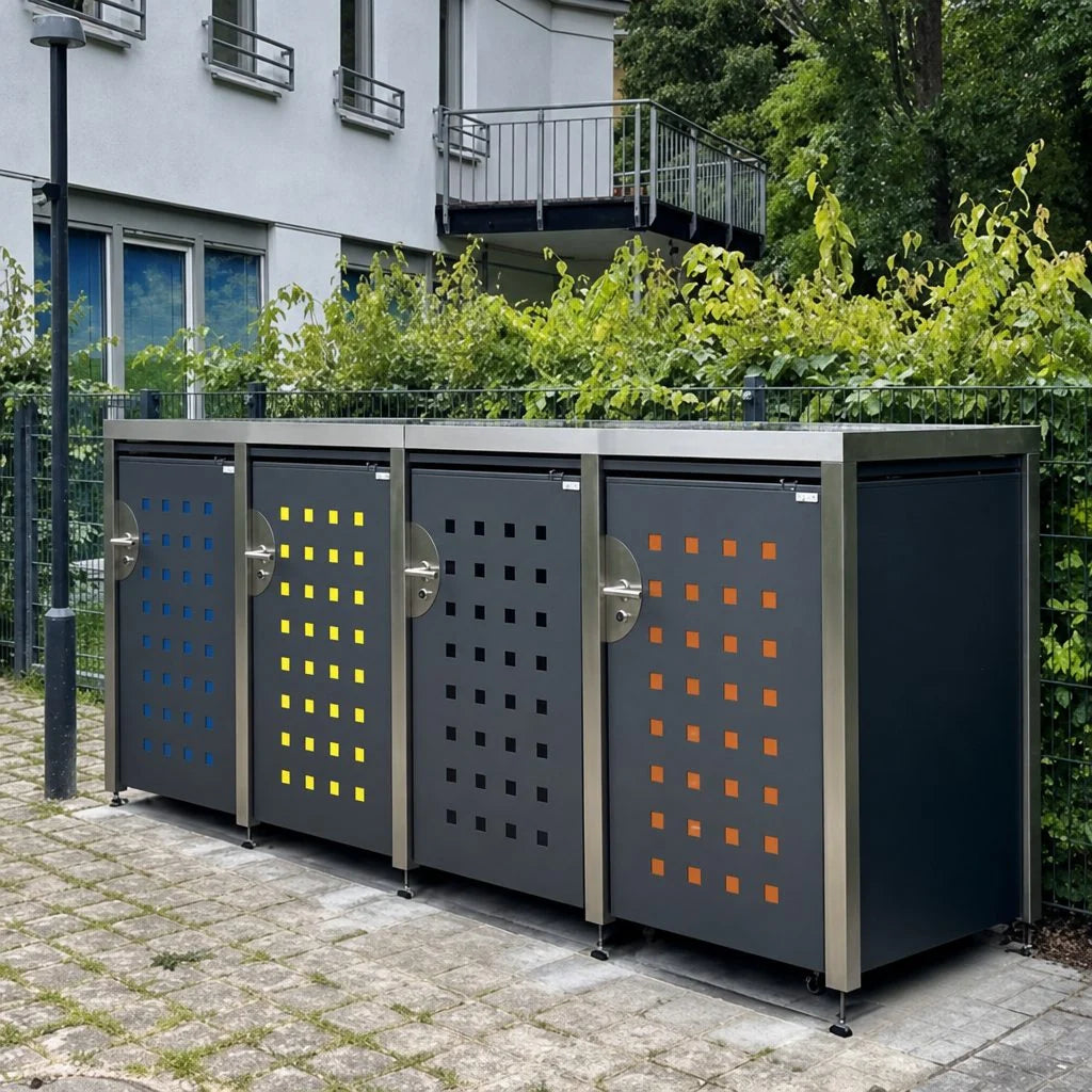 HALABOX Modular mit farbigem Quadrat-Lasermuster