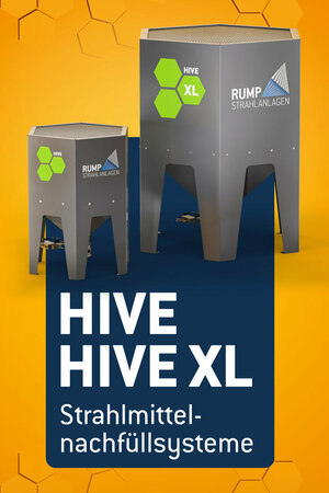 Strahlmittelnachfüllsystem HIVE
