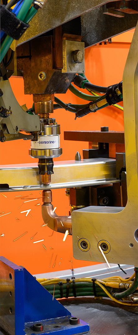 RSR-Fügeprozess (Resistance Spot Riveting)