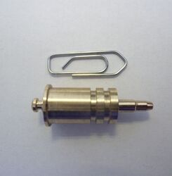 Bauteil nach Zerspanung