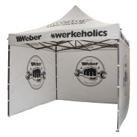 #Werkeholics Easy-Up Zelt 3 x 3 m