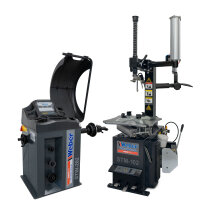 PKW Reifenmontiermaschine STM-102 und Radwuchtmaschine STW-202