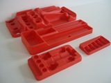 Werkzeugkoffer-Einlage, 2 mm Polystyrol