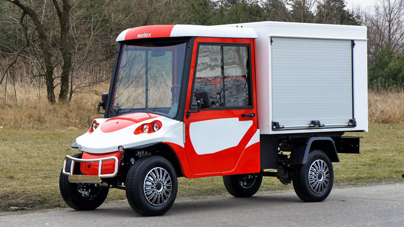 Melex Shuttle- und Transportfahrzeuge