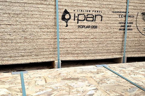 OSB-Platten aus Pappelholz
