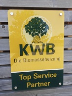 Auszeichnung zum KWB Top Service Partner