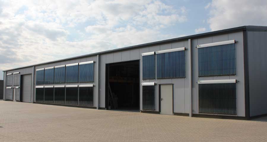 Montage- und Lagerhalle am Standort Uelzen