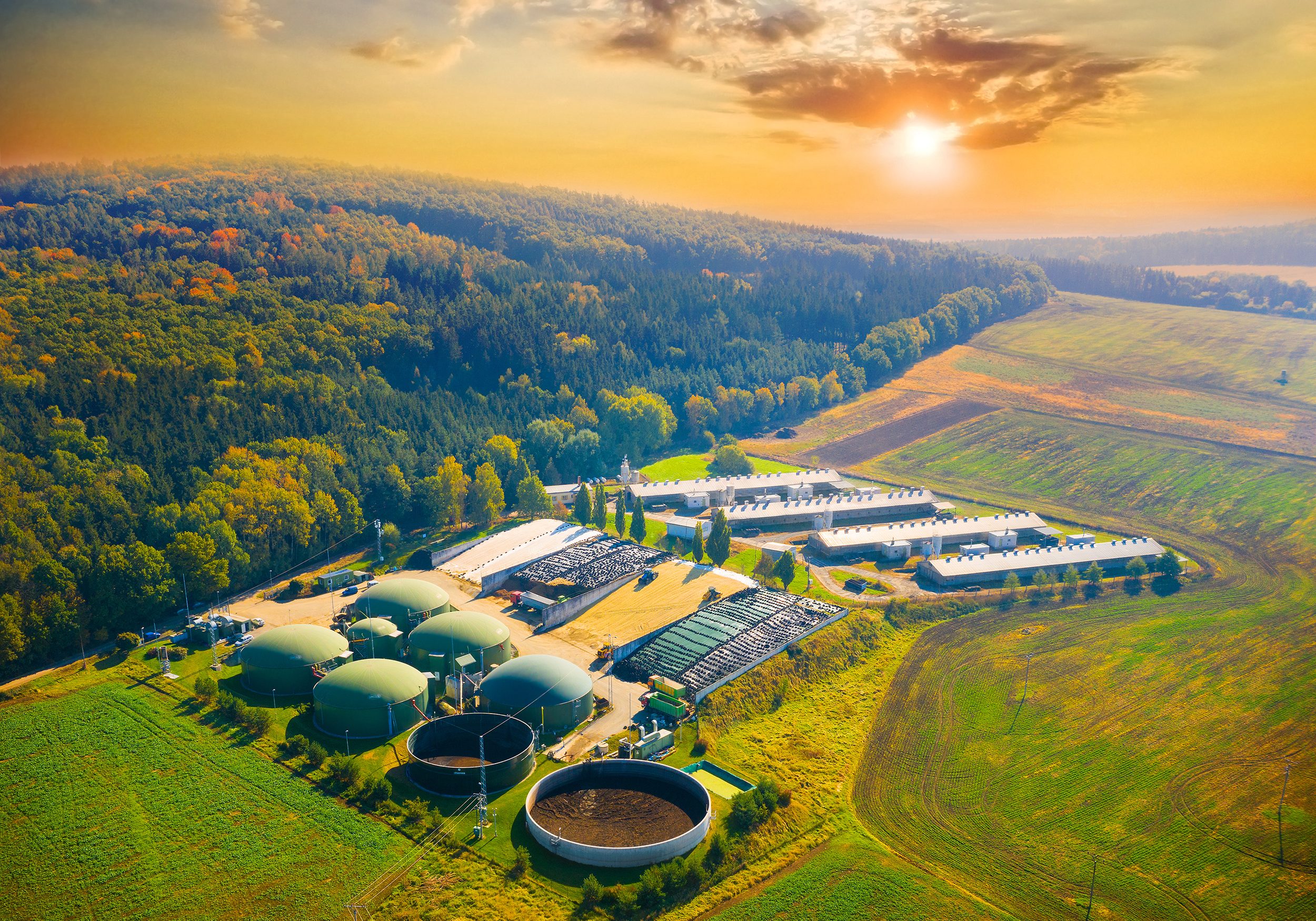 Biogas-Anlage