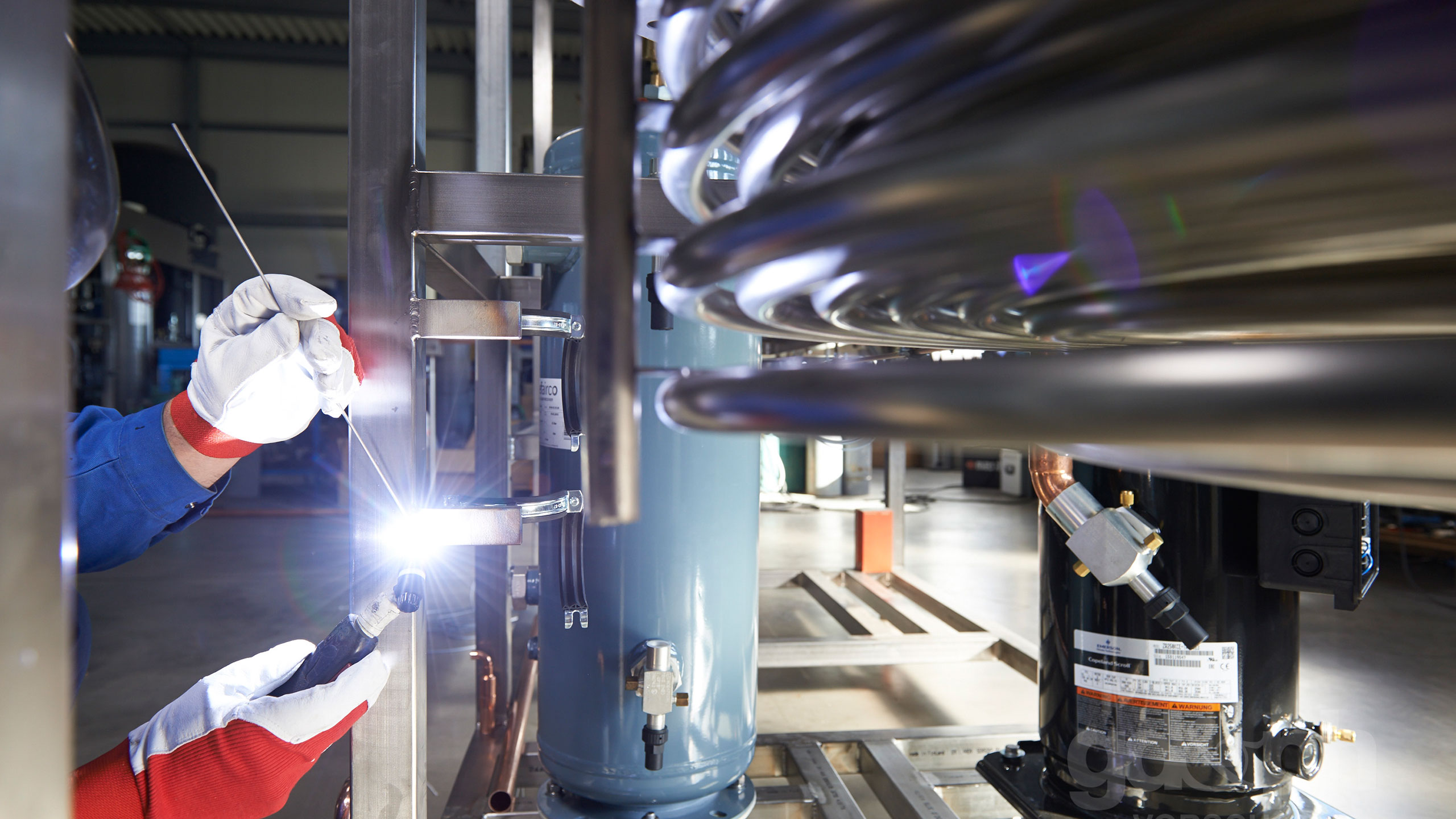 Industrielle Kühlung und Wärmepumpentechnik