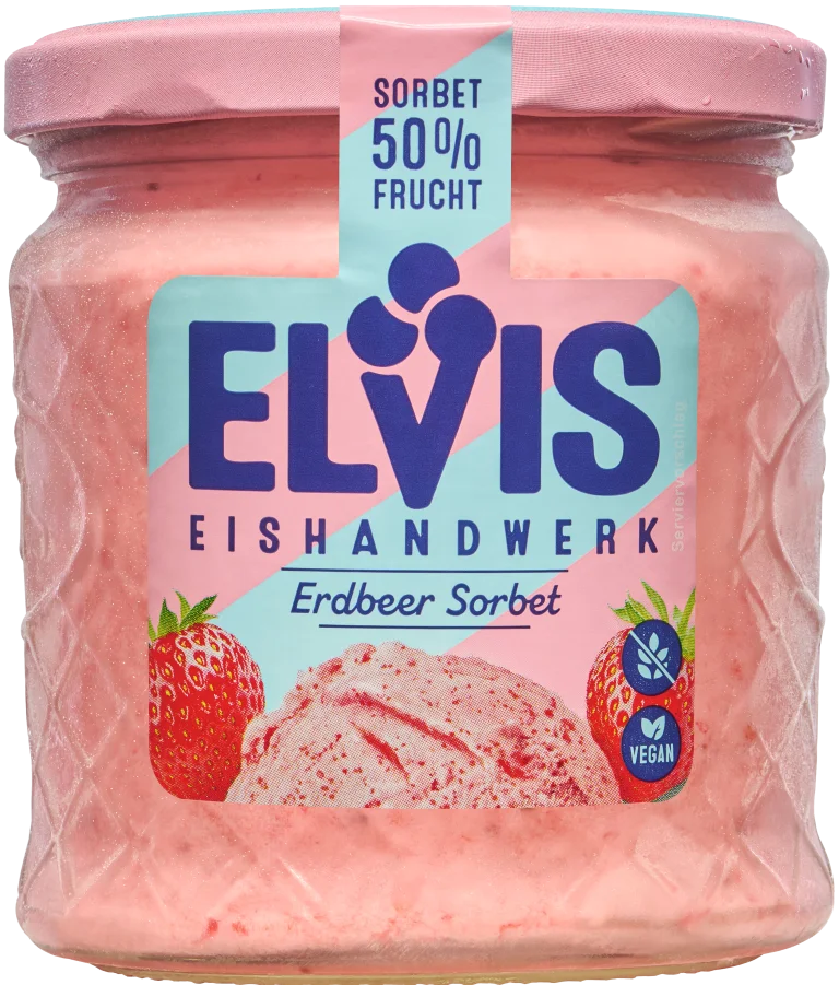 Erdbeer Sorbet