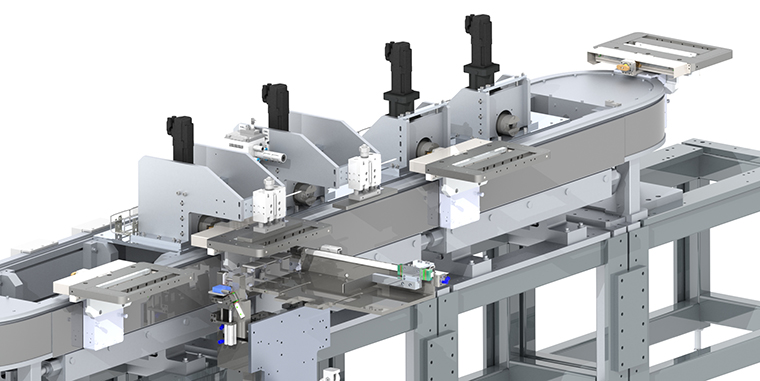 Hochdynamisches Materialfluss-System mit ActiveMover