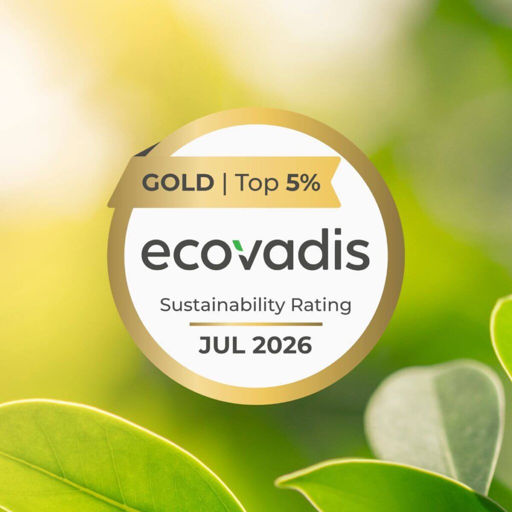 EcoVadis Gold 2026 (83/100)