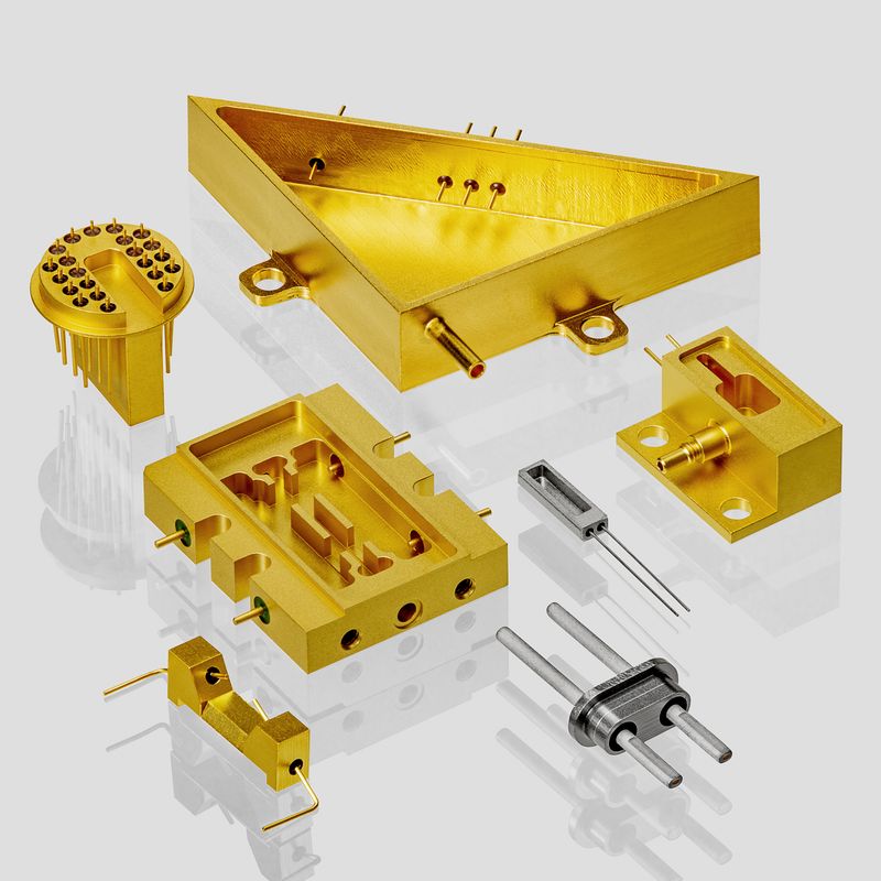 TF-Gehäuse aus Metallblock gefräst