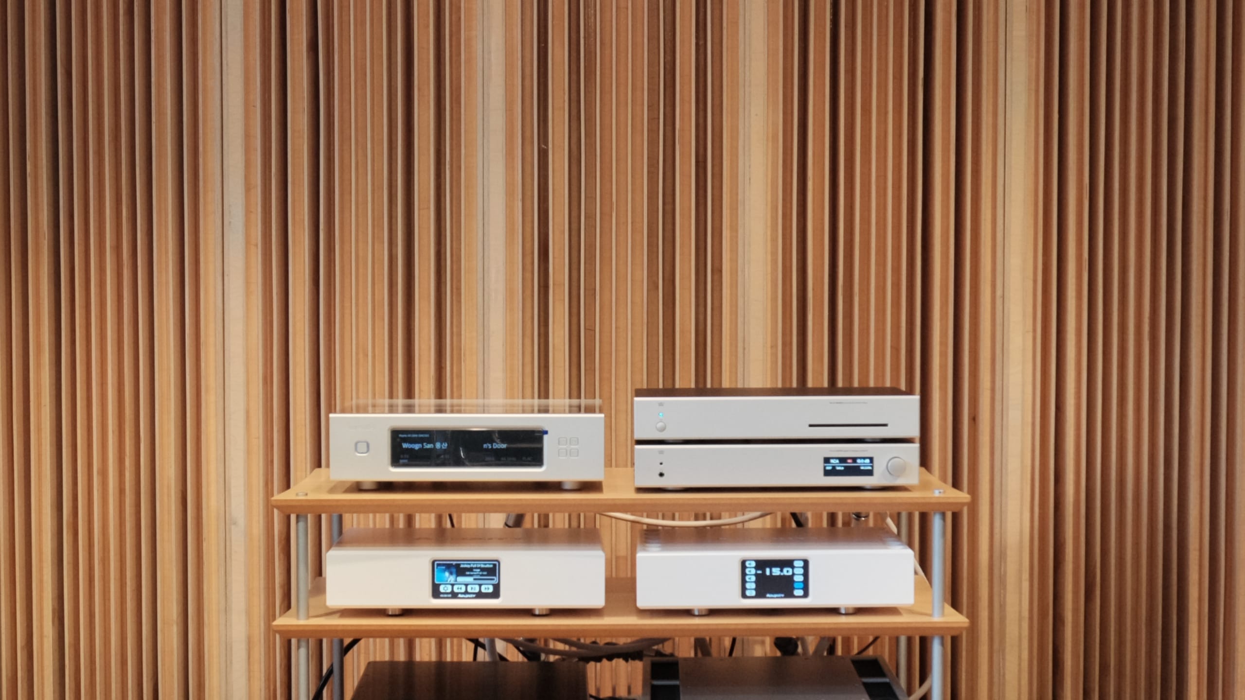 High-End Hi-Fi Messeauftritt