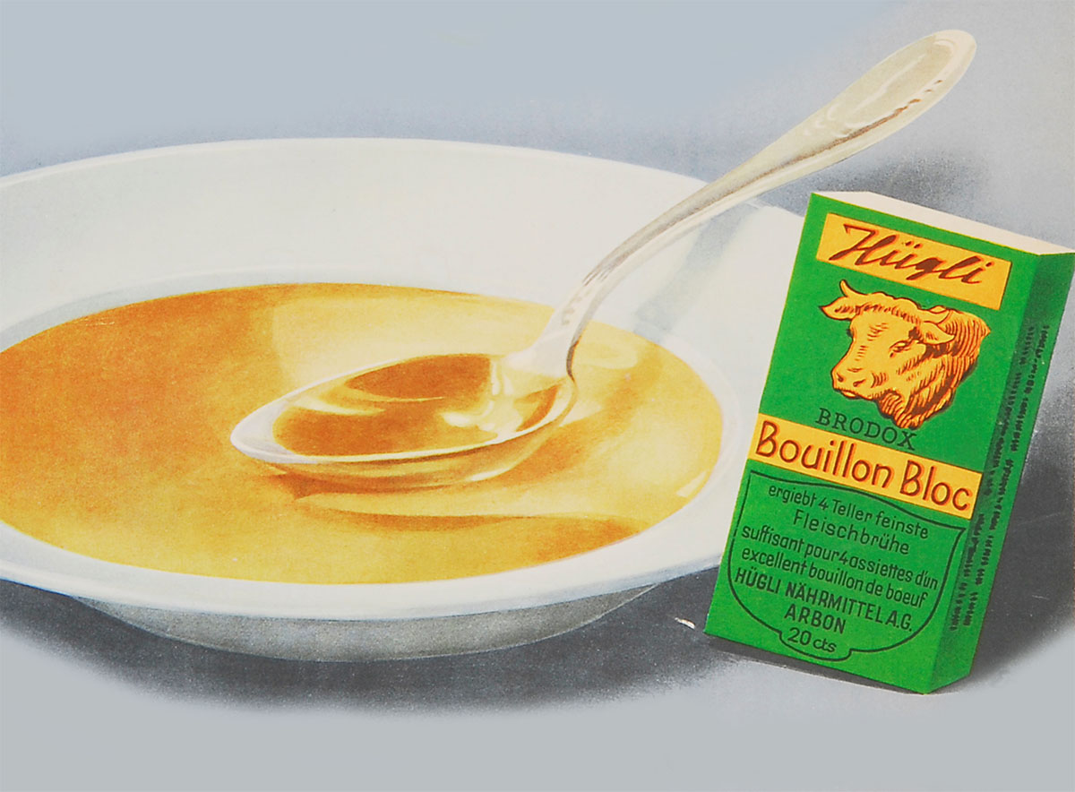 Launch of ready-made soups in 1936