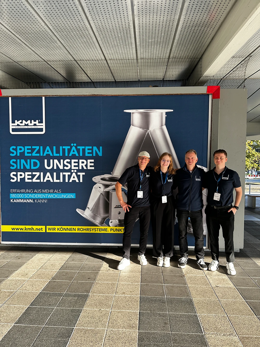 Messeauftritt POWTECH Nürnberg