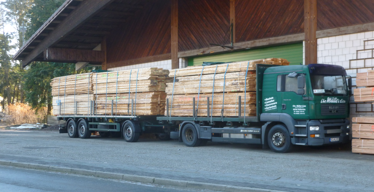 Eigener LKW-Fuhrpark
