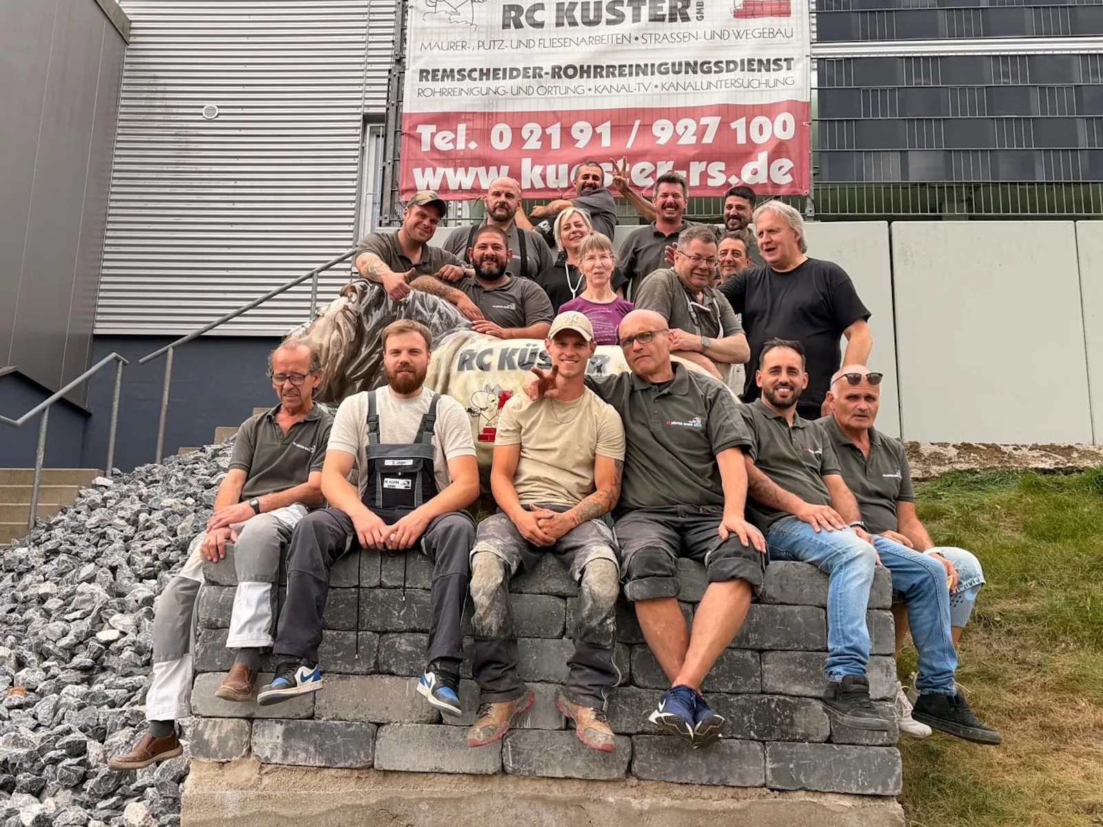 Team am Betriebshof Remscheid
