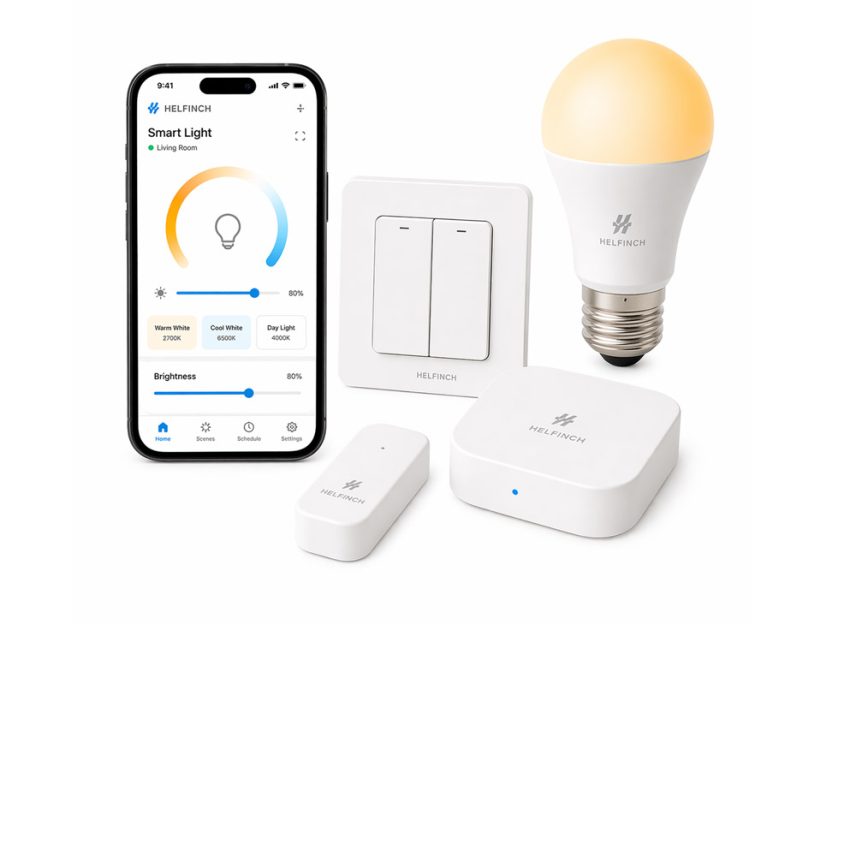 Smart WiFi-Leuchte mit Bewegungssensor