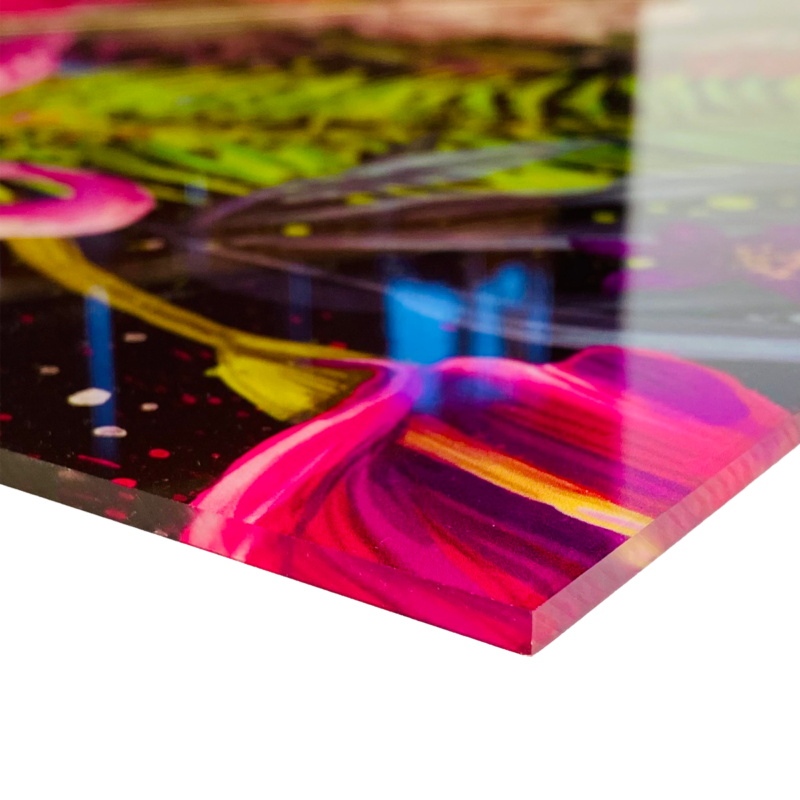 Druck auf Acryl- und Plexiglas