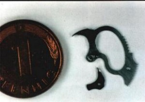 Fertiger Zählhebel (Minutenrepetitionstaschenuhr)