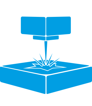 Lasergraviertes Werkstück