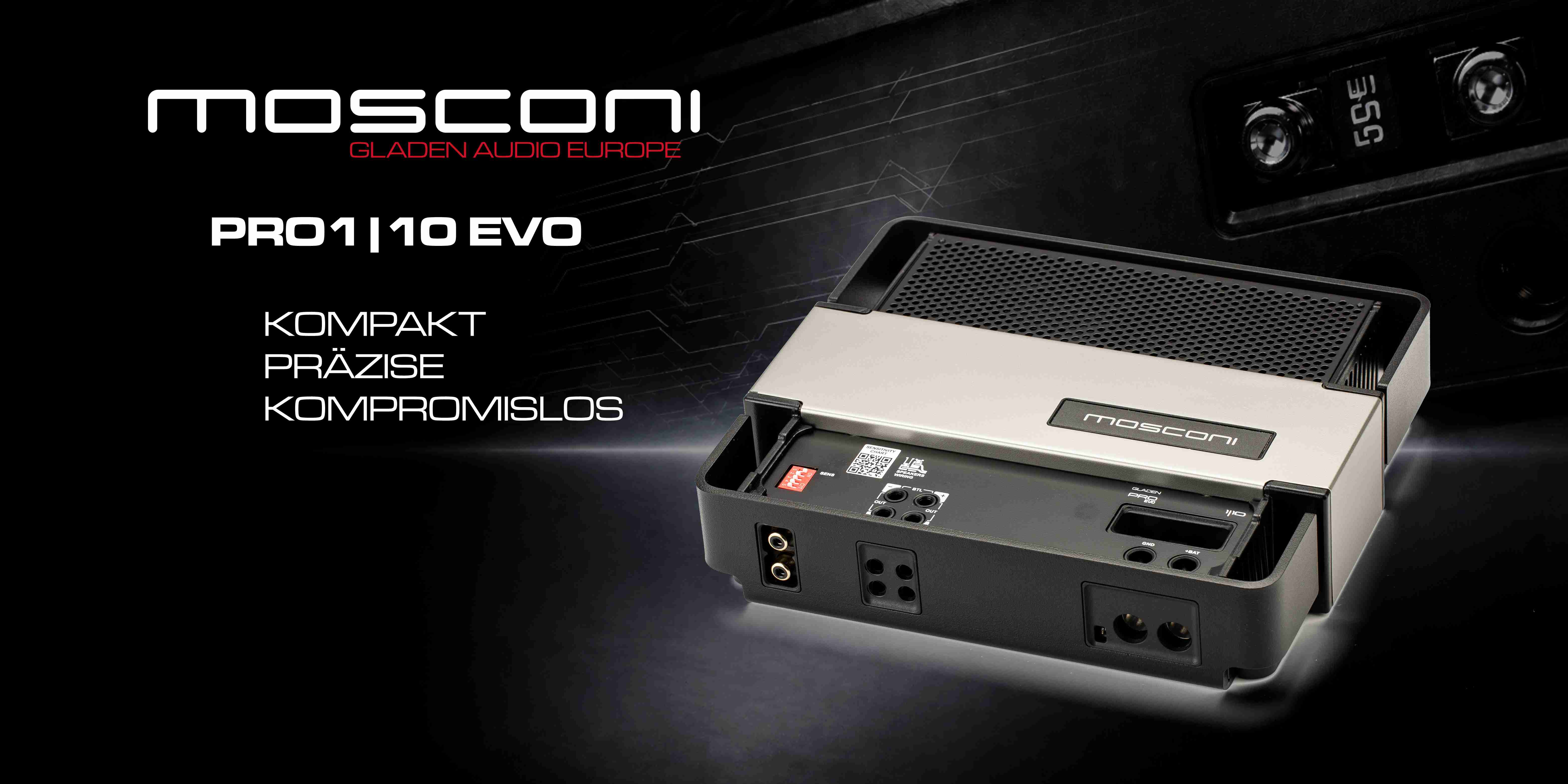 Mosconi PRO 1|10 EVO High-End-Class-D-Verstärker