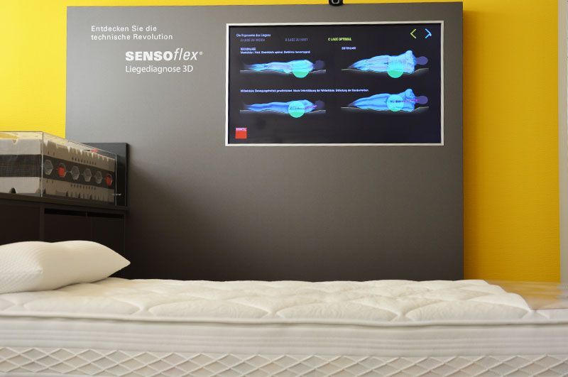 Matratze (SENSOflex-Liegediagnose 3D)
