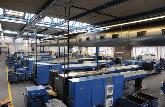 Zerspanungstechnik Produktion