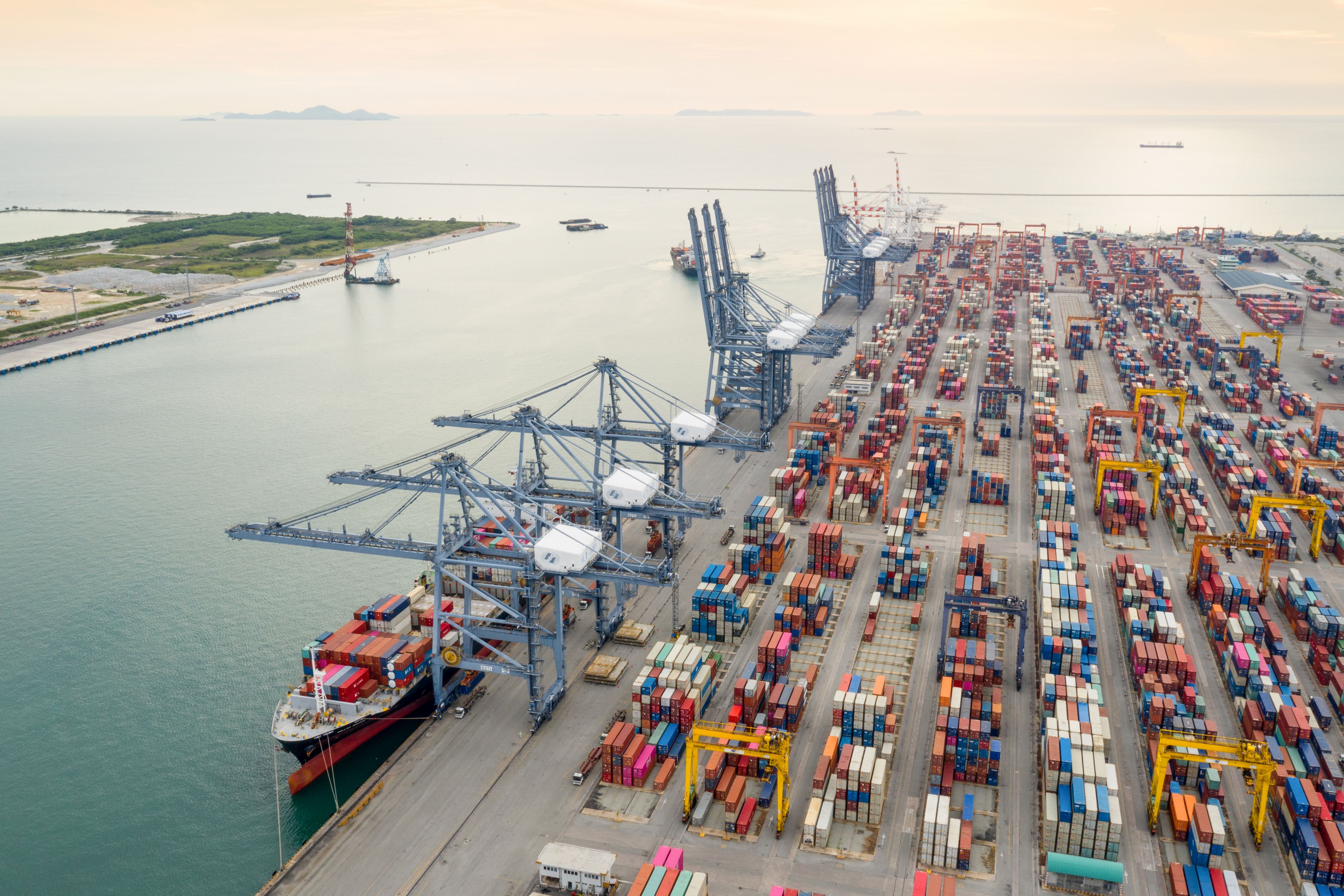Industriehafen – Nachhaltigkeit der Lieferketten