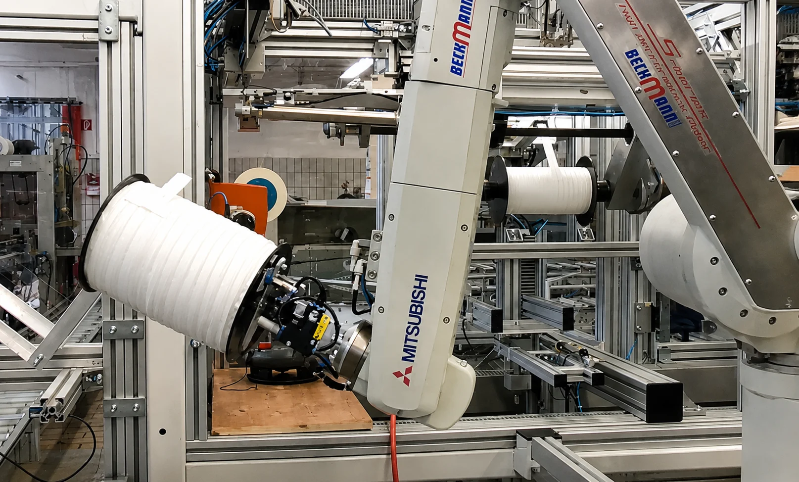 Roboterintegrierte Spulen-Wickelmaschine