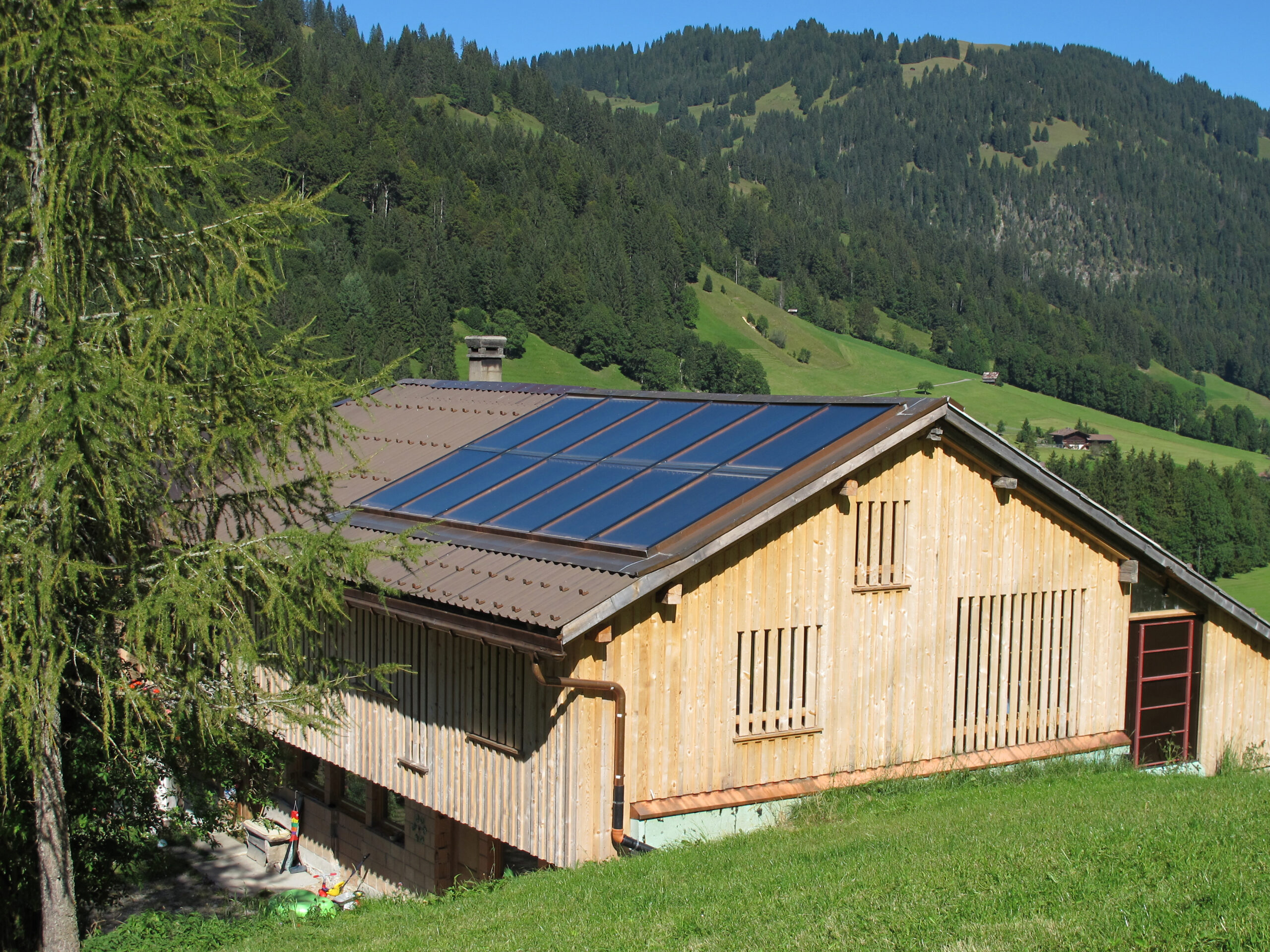 Montage einer Solaranlage