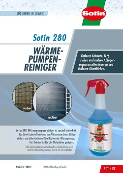 Sotin 280 Wärmepumpenreiniger