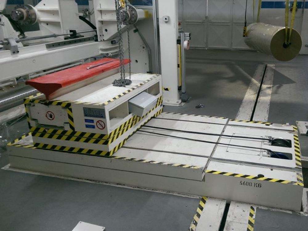 Coilhandling für die Papier- und Kunststoffindustrie