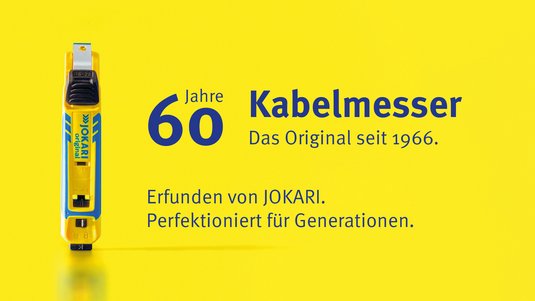 60 Jahre Kabelmesser – Jubiläumskampagne