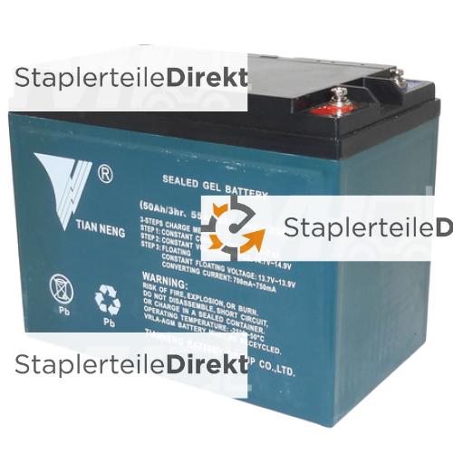 Sealed Gel Battery 12V 52Ah 6-EVF-65