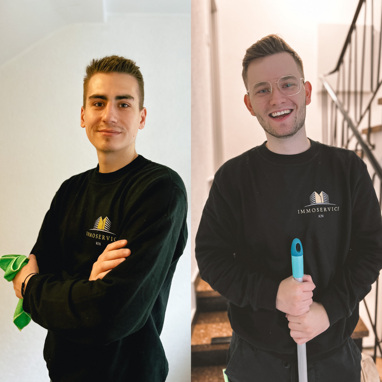 The two founders of Immoservice KN