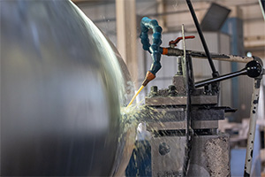 Production at Hüttner Maschinenfabrik