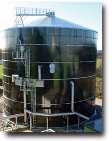 Emaillierter Behälter/Tank