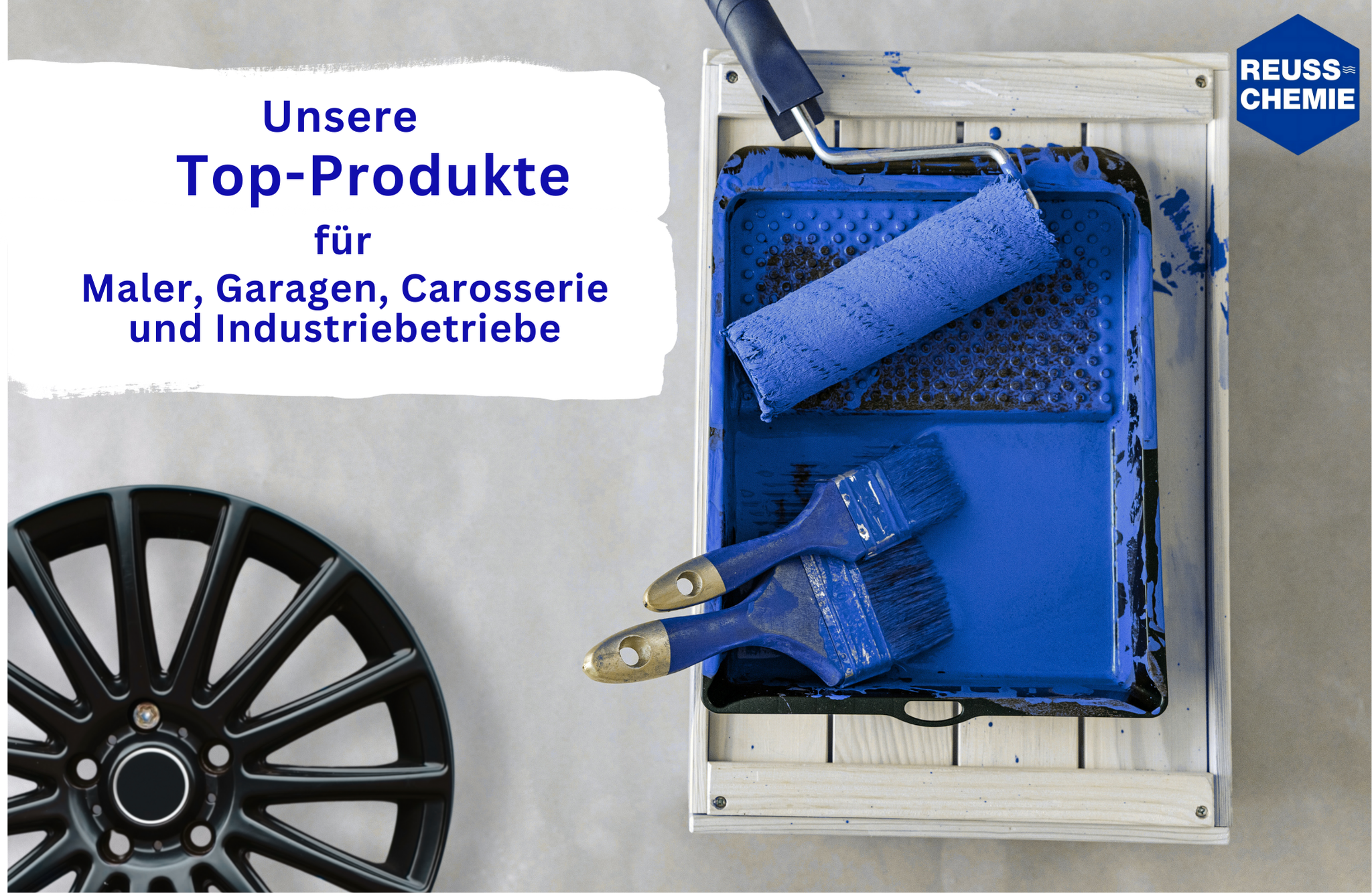 Technische Lösungsmittel für Maler- und Garagenbetriebe