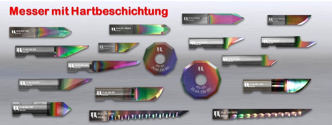 Beschichtete Messer