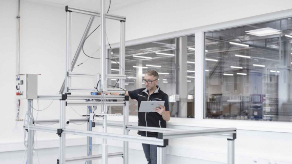 Gerätewagen im iTD-Testlabor